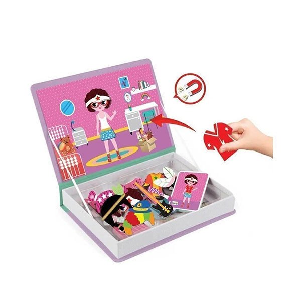 Diy Toy Manyetik Kıyafet Giydirme