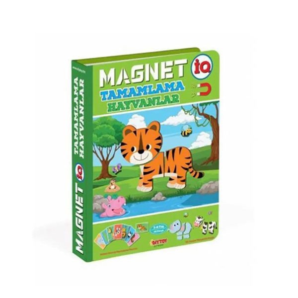 Diy Toy Manyetik Hayvan Tamamlama