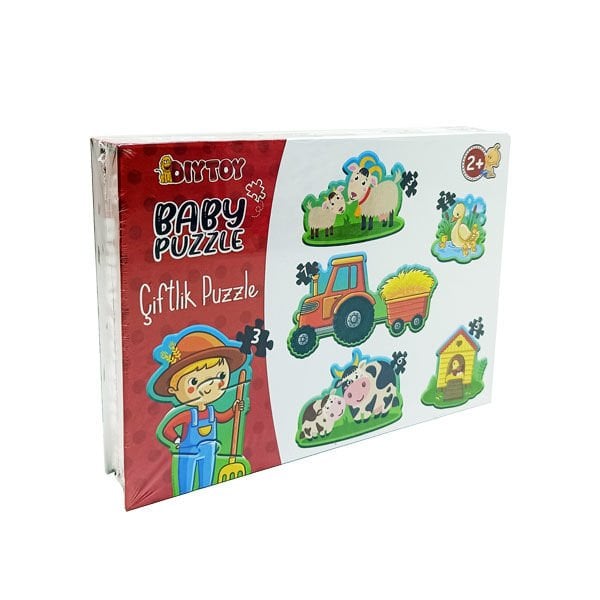Diy Toy Baby Puzzle Çiftlik