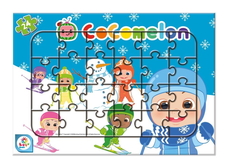 Laço Kids CO7795 Cocomelon 24 Frame Puzzle Kar Keyfi