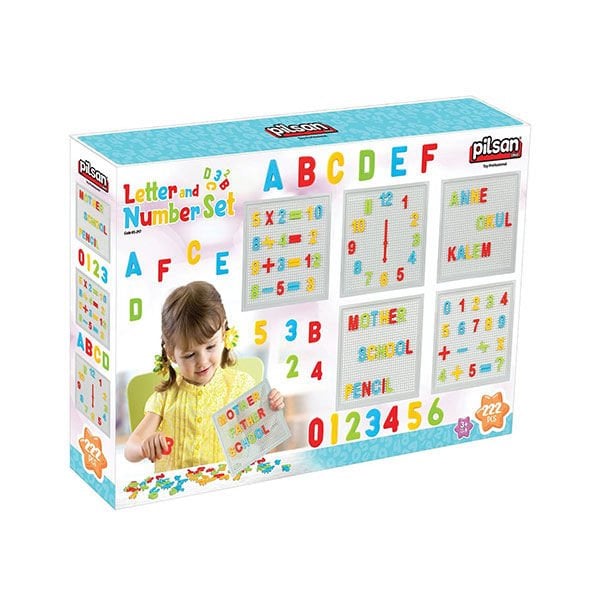Pilsan İnovatif Harf Ve Rakam Seti