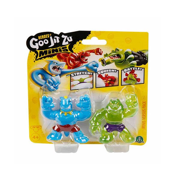 Goojitzu Minis 2'li Figür Seti Tyro vs Rock Jaw