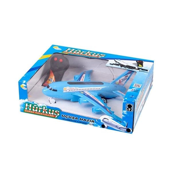 Duman Oyuncak Uzaktan Kumandalı 2 Fonksiyonlu Hürkuş Uçak