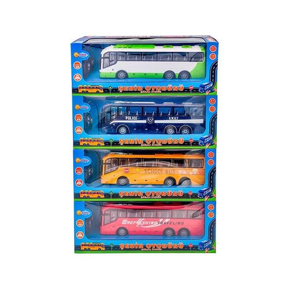 Duman Oyuncak Uzaktan Kumandalı Şarjlı Şehir Otobüsü