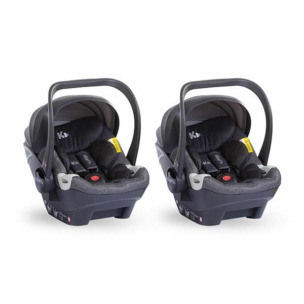 Kraft Dual İkiz Travel Sistem Bebek Arabası Koyu Gri