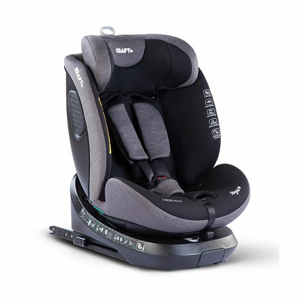 Kraft Royal Fix I-Size 0-36 Kg Oto Koltuğu Siyah