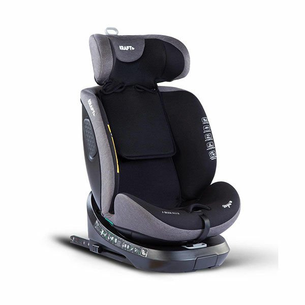 Kraft Royal Fix I-Size 0-36 Kg Oto Koltuğu Siyah