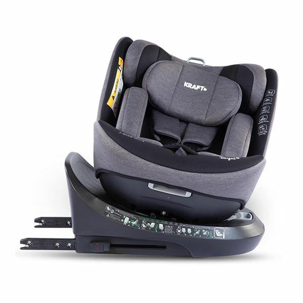 Kraft Royal Fix I-Size 0-36 Kg Oto Koltuğu Siyah