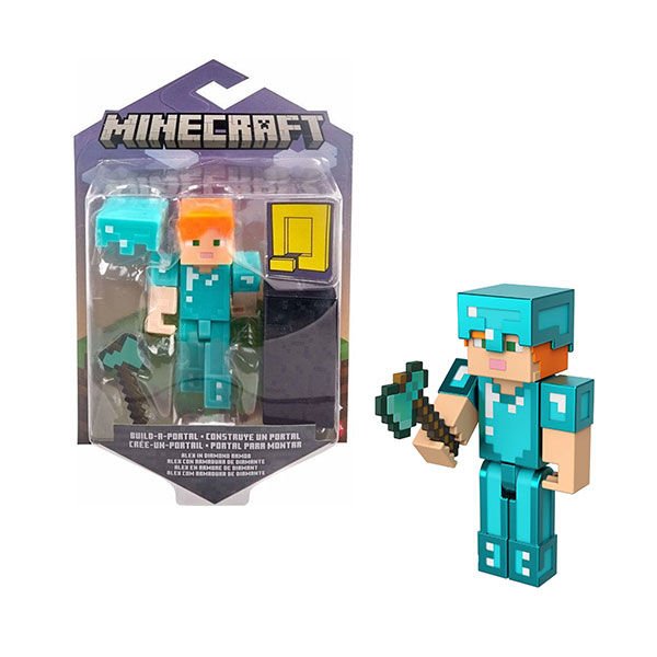 Minecraft Aksesuarlı Figürler Alex