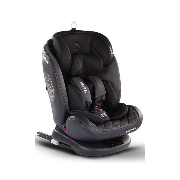 Kraft Easy Rotate 0-36 Kg Oto Koltuğu Siyah