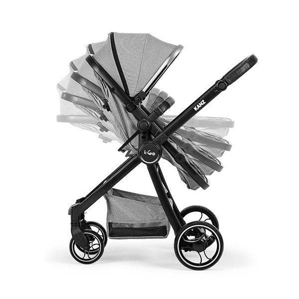 Kanz K-Go Travel Sistemi Bebek Arabası Gri