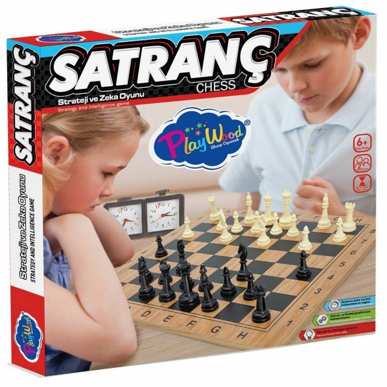 Play Wood Kutuda Ahşap Satranç