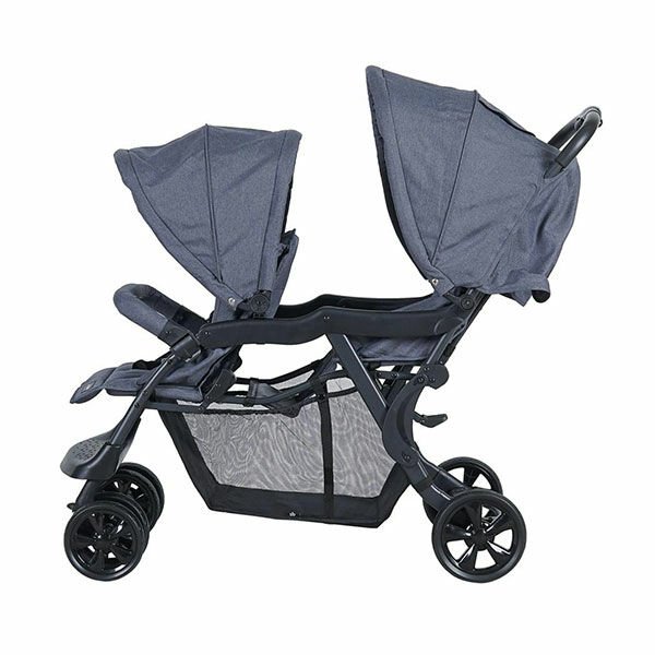 Sunny Baby Arwen İkiz Bebek Arabası Füme