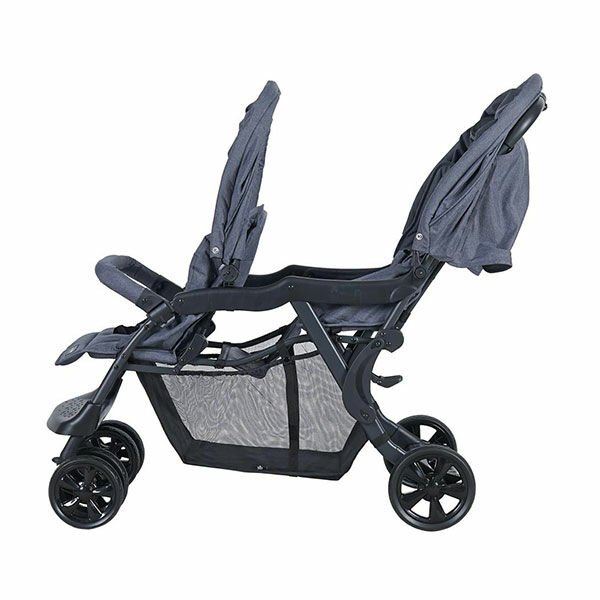 Sunny Baby Arwen İkiz Bebek Arabası Füme