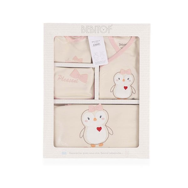 Bebitof 10'lu Hastane Çıkışı Seti Fiyonklu Penguen