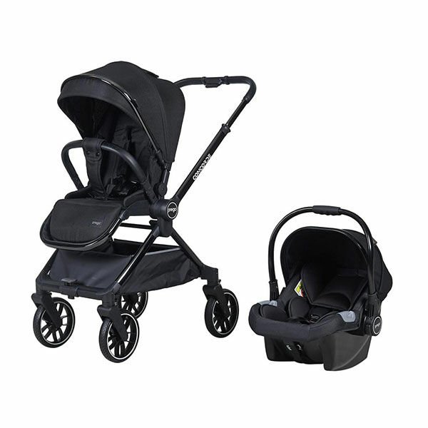 Prego Concorde Travel Bebek Arabası Siyah