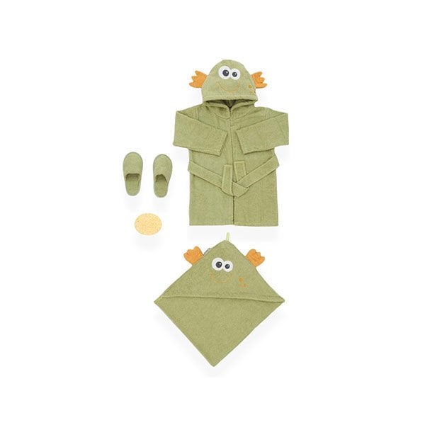 Bebitof Bornoz Seti Balıklı