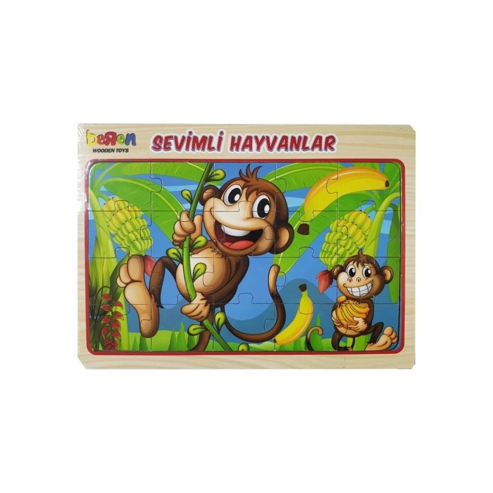 Beren BRN-0314 Puzzle Sevimli Hayvanlar
