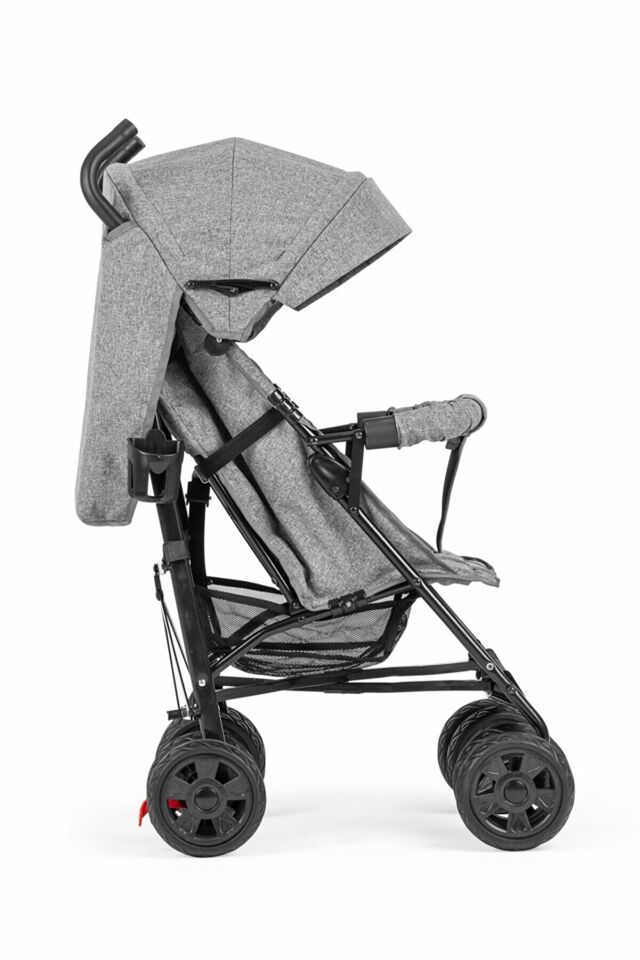 Moje Ruller Tam Yatar Baston Bebek Arabası-Gri