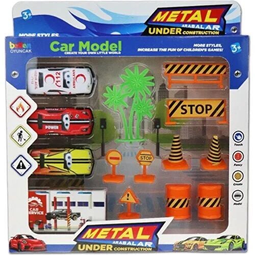Beren BRN-2315 Kutulu Metal Trafik Seti