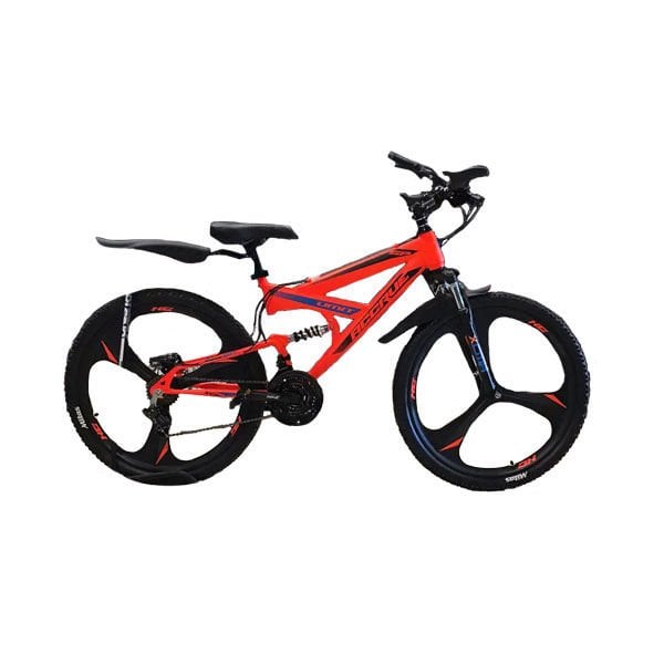 Ümit Bisiklet Accrue SP-2D 26'' Jant Dağ Bisikleti Turuncu Siyah Mavi