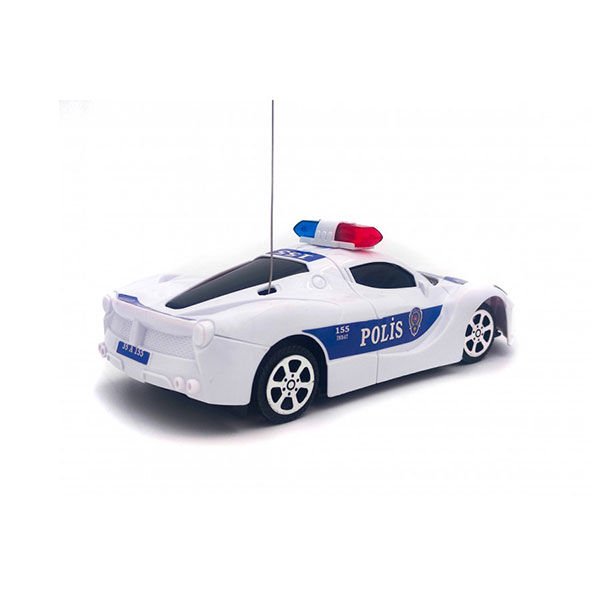 Duman Uzaktan Kumandalı Gezgin Polis Arabası