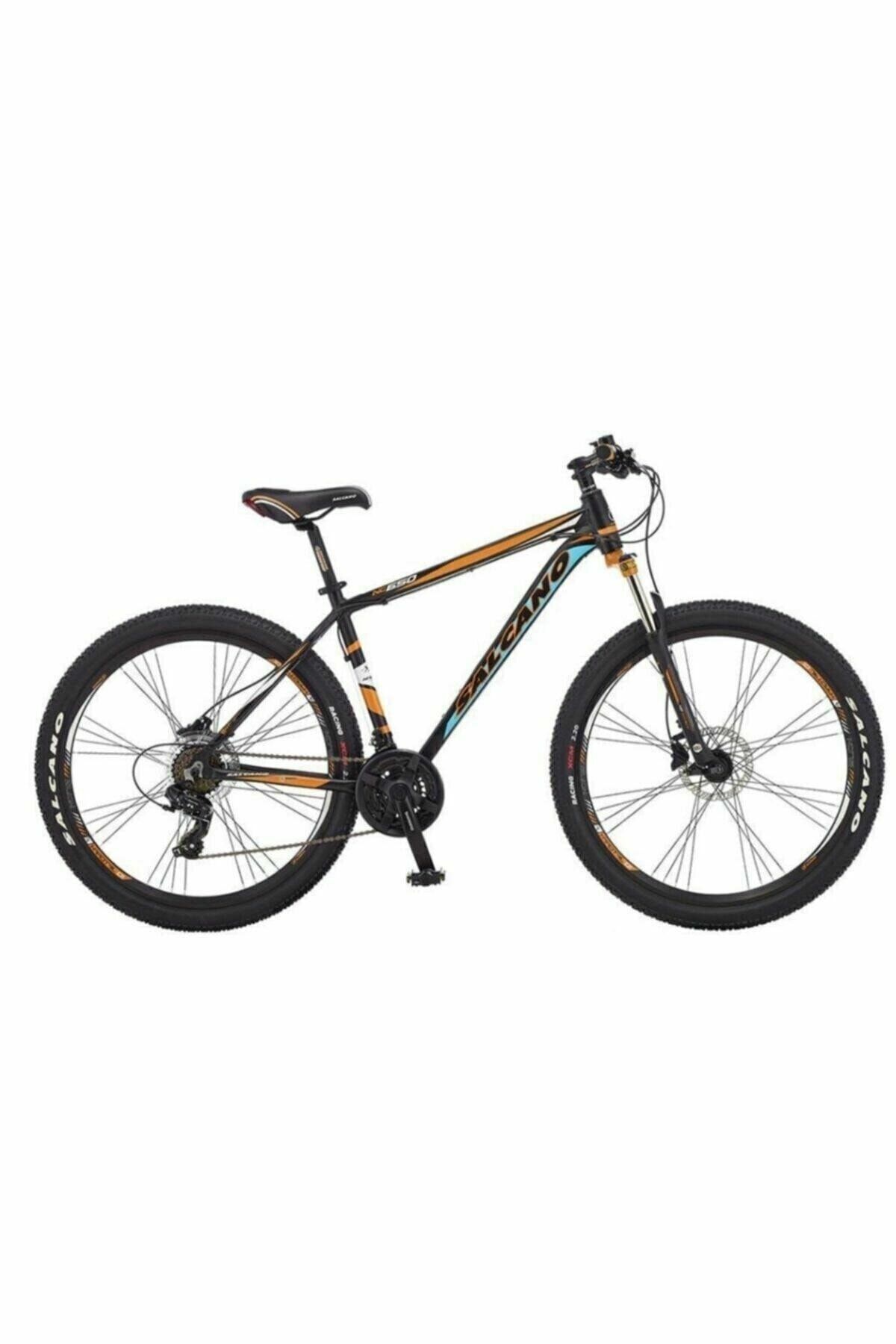 Salcano NG650 29 HD 19'' Hidrolik Disk Fren 29 Jant (185 cm ve üzeri Boy) 21 Vites Dağ Bisikleti-Mat Siyah Turuncu Turkuaz