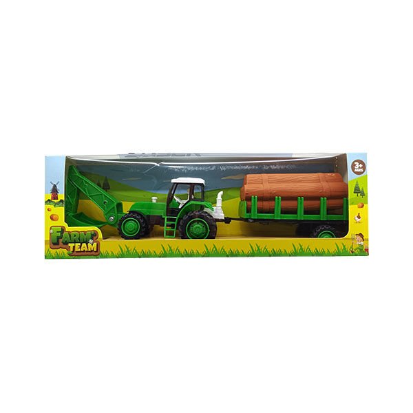 Toysan Kepçeli Römorklu Traktör