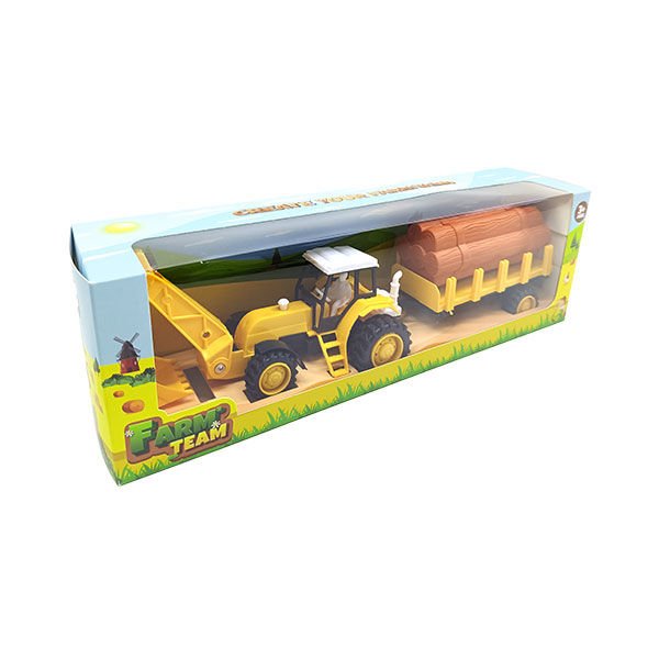 Toysan Kepçeli Römorklu Traktör