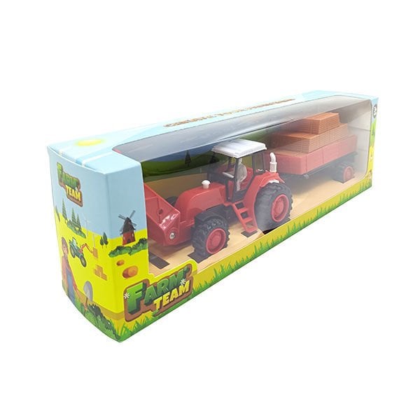 Toysan Kepçeli Römorklu Traktör