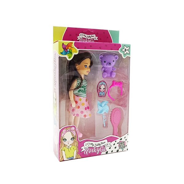 Rastplay Pinky Go Ayıcıklı Bebek Seti