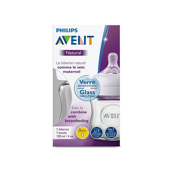 Philips Avent Natural Cam Biberon 120 ml Tekli