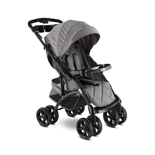 Baby Hope Polo Çift Yönlü Puset Bebek Arabası Gri