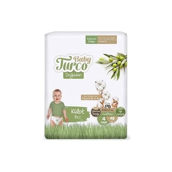 Baby Turco Doğadan Eco Maxi Külot Bez 4x48