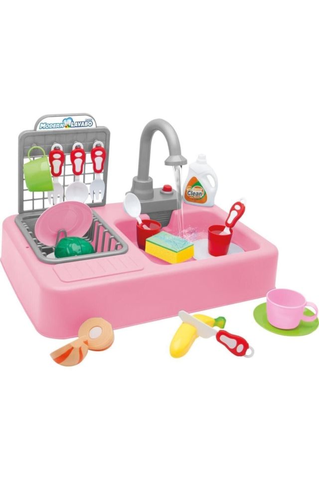 Kayyum 7020P Modern Lavabo Pilli Pembe