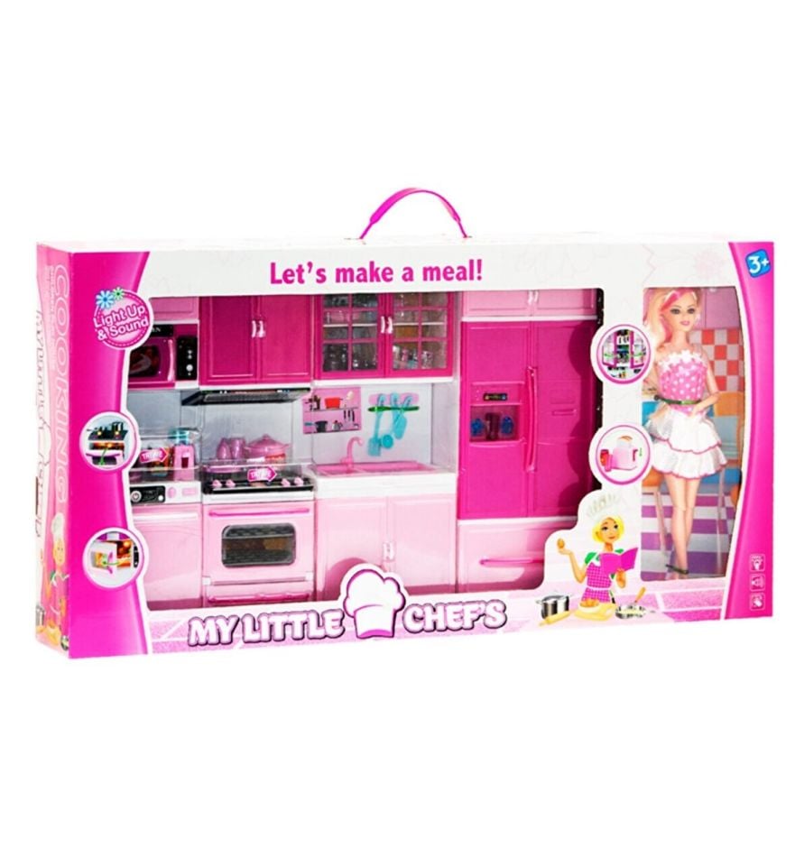 Kayyum 2014 My Little Chef & Bebekli 4lü Mutfak Seti