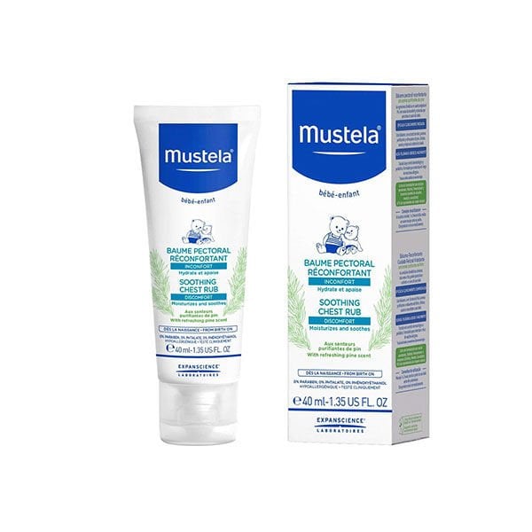 Mustela Rahatlatıcı Göğüs Balsamı 40 ml