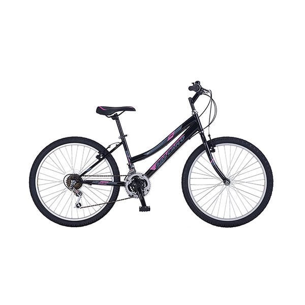 Salcano Excel 26 Lady 26 Jant Dağ Bisikleti Siyah Mor Koyu Gri
