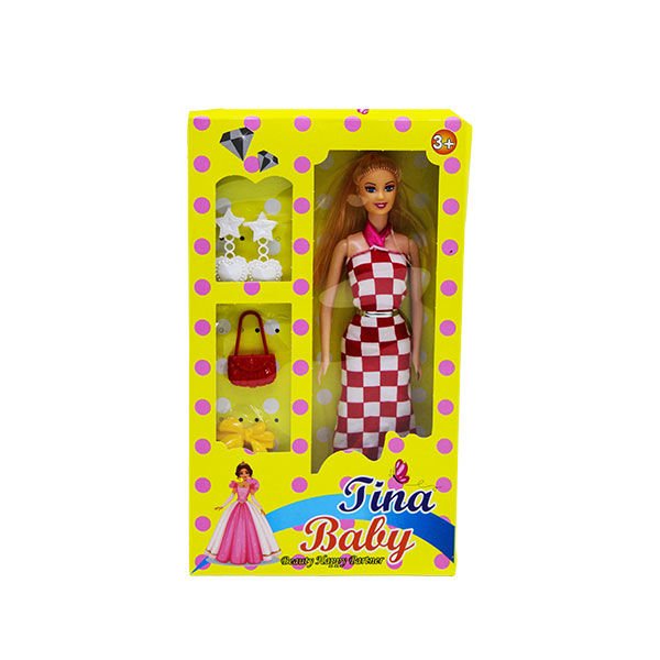 Kembay Küpeli Çantalı Tina Bebek