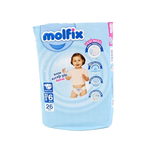 Molfix No 6 Extra Bebek Bezi 15 Kg