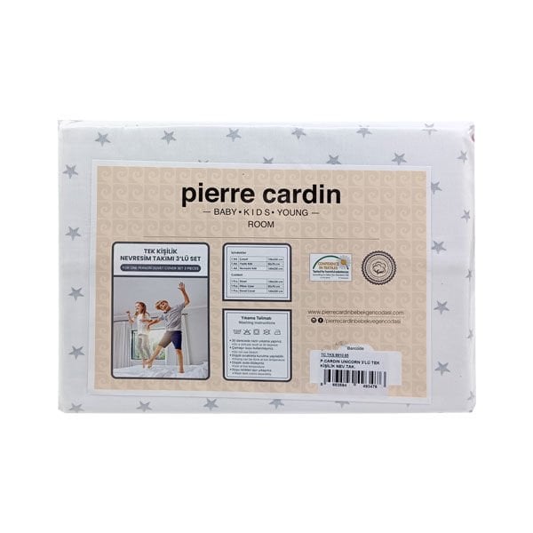 Pierre Cardin 3'lü Tek Kişilik Nevresim Takımı Unicorn