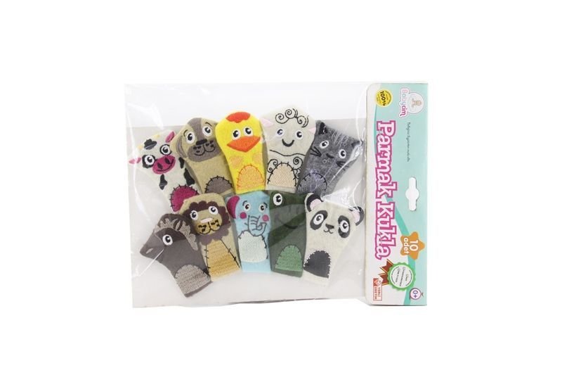 Birlik 020-003 Babycim 10`Lu Hayvanlar Parmak Kuklası