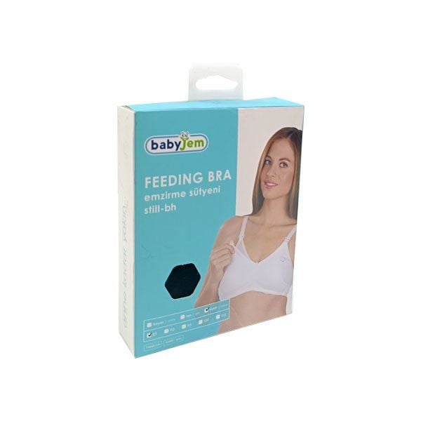 Babyjem Emzirme Sütyeni Siyah 90 Beden