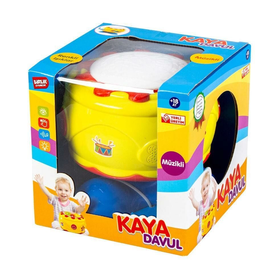 Birlik 009-01 Pilli Işıklı Sesli Kaya Davul