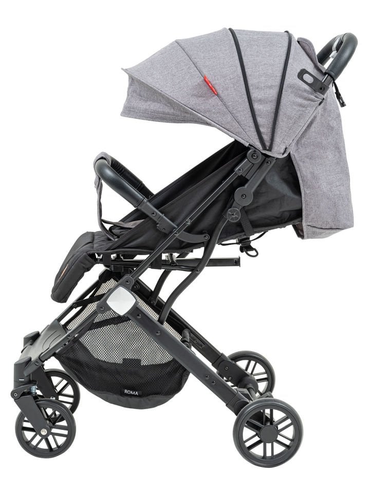 Baby2Go Roma Cabin Bebek Arabası Koyu Gri