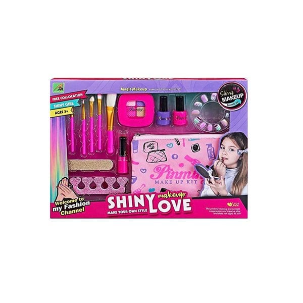 Mega Shiny Love Çantalı Makyaj Seti