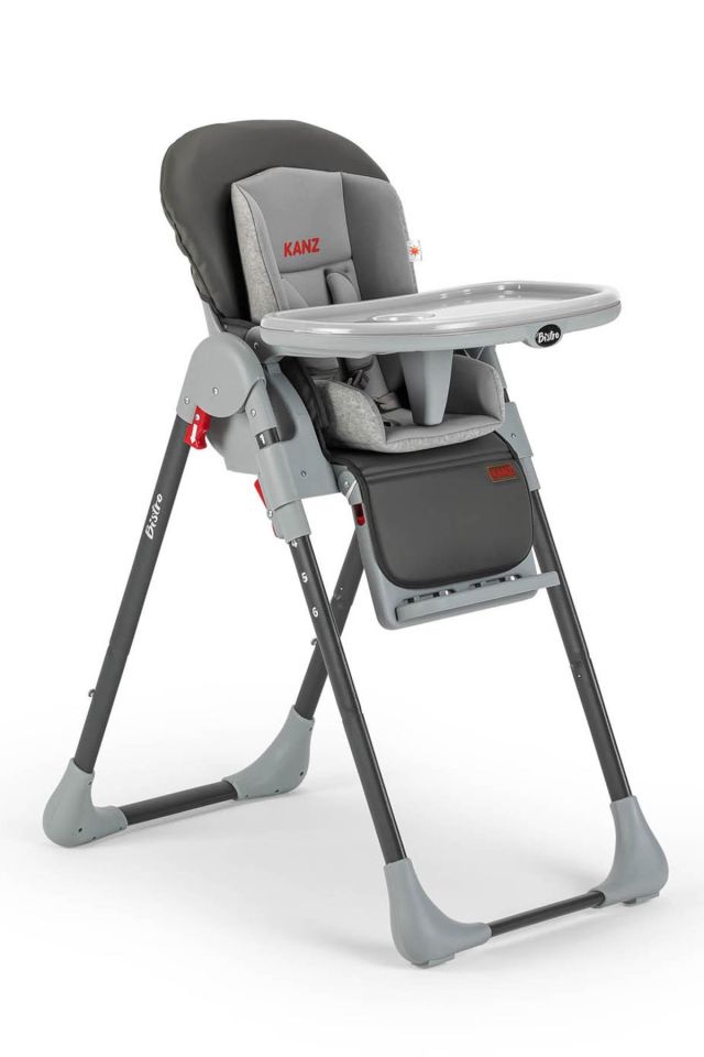 Kanz Bistro Mama Sandalyesi Antrasit