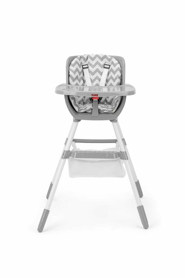 Kanz Seul Sepetli Mama Sandalyesi Gri