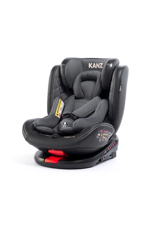 Kanz Highline 360 Derece Dönebilen Oto Koltuğu Antrasit