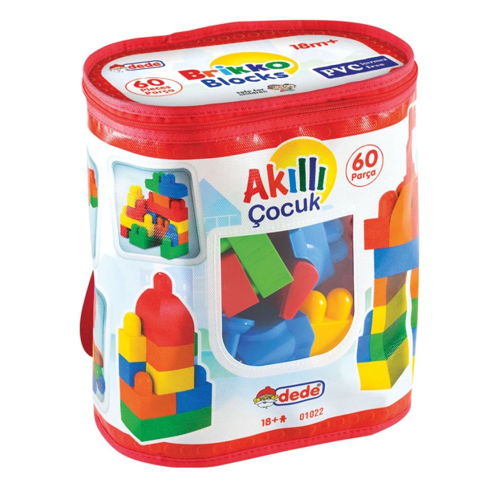Dede Akıllı Çocuk 60 Parça Lego Seti
